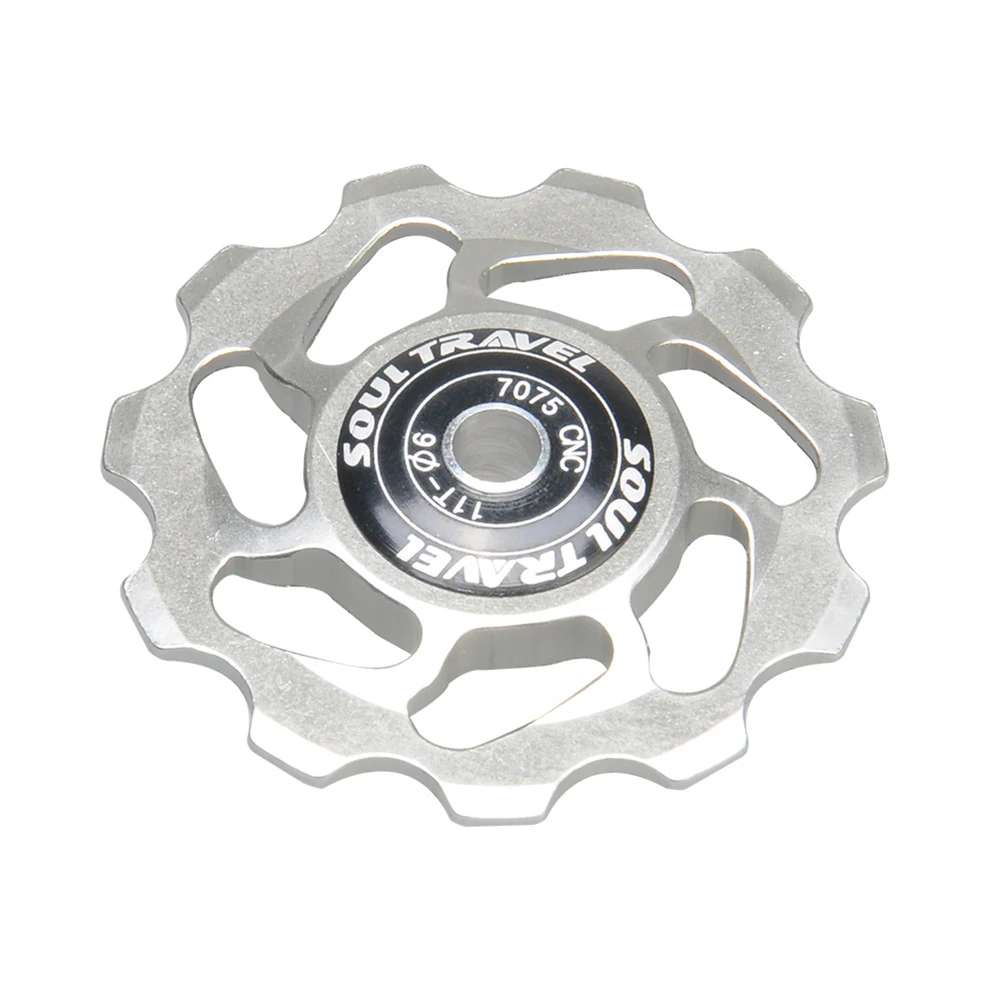 11T MTB Bicycle Rear Derailleur Jockey Wheel Ceramic bearing Pulley AL7075 CNC Road Bike Guide Roller Idler 4mm5mm6mm
11T MTB Bicycle Rear Derailleur Jockey Wheel Ceramic bearing Pulley AL7075 CNC Road Bike Guide Roller Idler 4mm5mm6mm