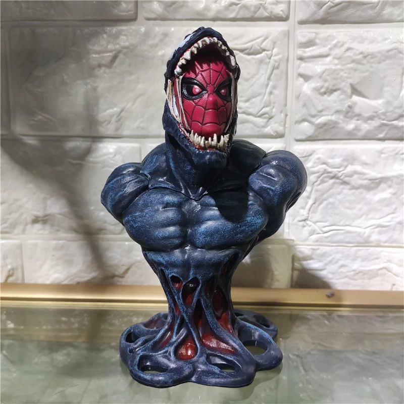 Disney Marvel The Amazing Spiderman Venom Bust PVC Action Figure Collectible Model Toys
Disney Marvel The Amazing Spiderman Venom Bust PVC Action Figure Collectible Model Toys
