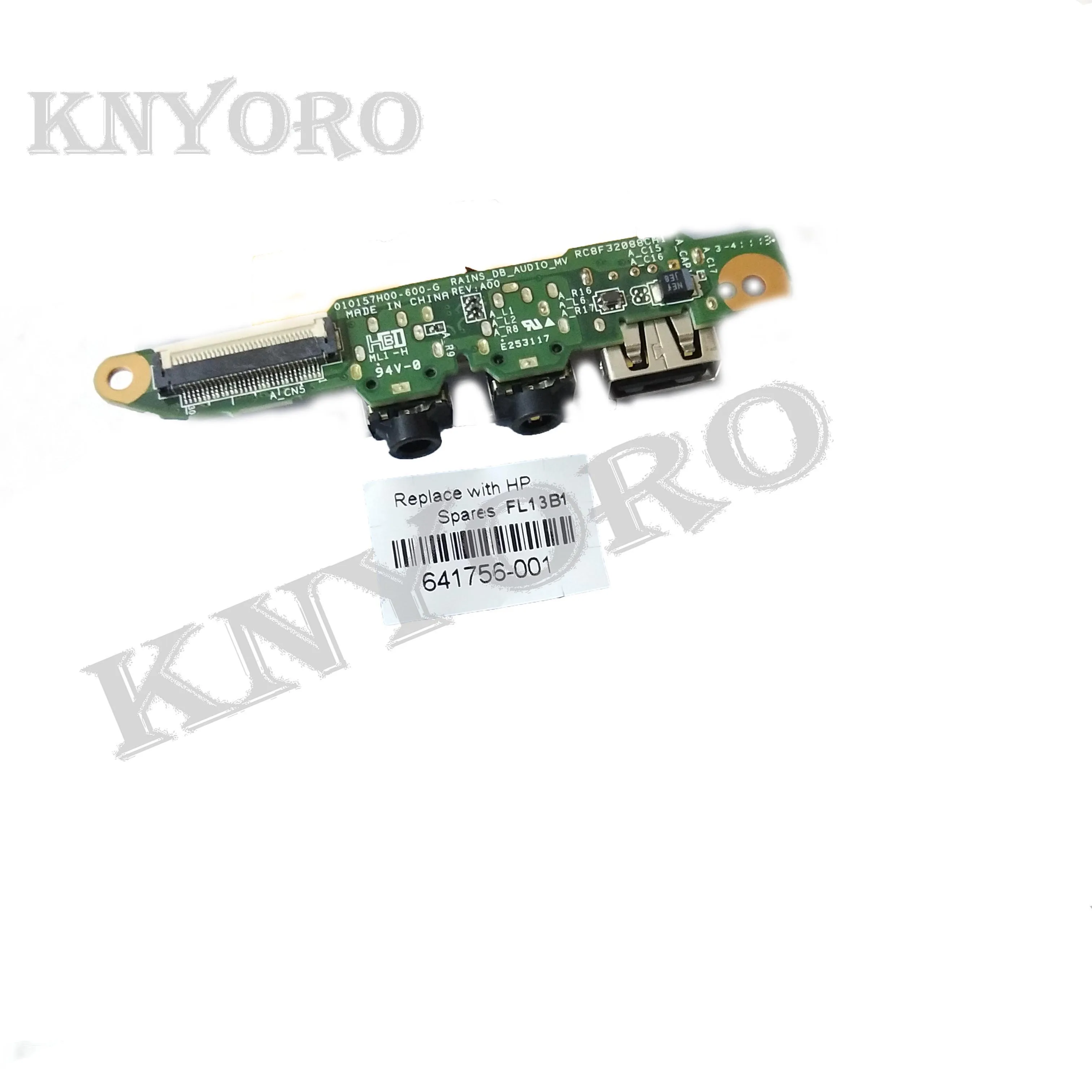 Used for HP DV4 DV4-3000 USB Audio Board small board 641756-001
Used for HP DV4 DV4-3000 USB Audio Board small board 641756-001