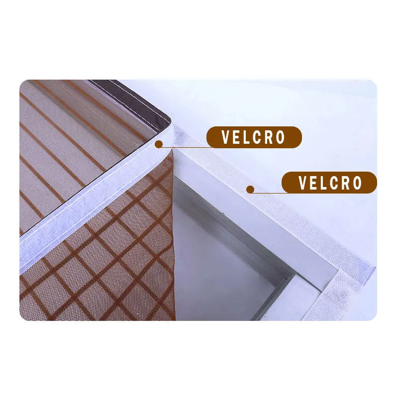 Zipper opening Insect Window Screen Mosquito Net Indoor Fly-proof Curtain Mesh Summer Invisible Mosquito-proof Net Customizable
Zipper opening Insect Window Screen Mosquito Net Indoor Fly-proof Curtain Mesh Summer Invisible Mosquito-proof Net Customizable