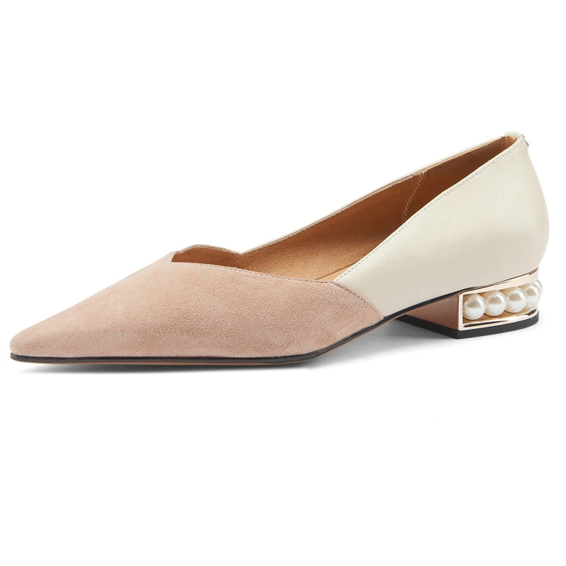 Concise Designer Loafers Genuine Leather Pointed Toe Shoes Pumps Woman Heels 2021 Spring Working Office Lady Shoes
Concise Designer Loafers Genuine Leather Pointed Toe Shoes Pumps Woman Heels 2021 Spring Working Office Lady Shoes