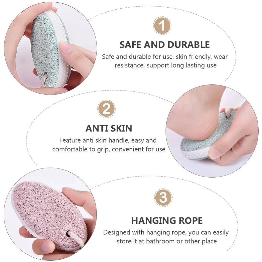 2Pcs Natural Foot File Hard Skin Callus Exfoliation Remover for Feet and Hands
2Pcs Natural Foot File Hard Skin Callus Exfoliation Remover for Feet and Hands