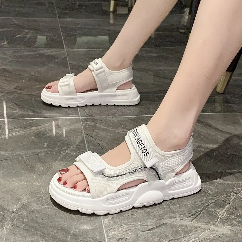 Daddy sports sandals 2020 new summer wild fashion women's sandals muffin thick bottom increased casual sandals Z1011
Daddy sports sandals 2020 new summer wild fashion women's sandals muffin thick bottom increased casual sandals Z1011