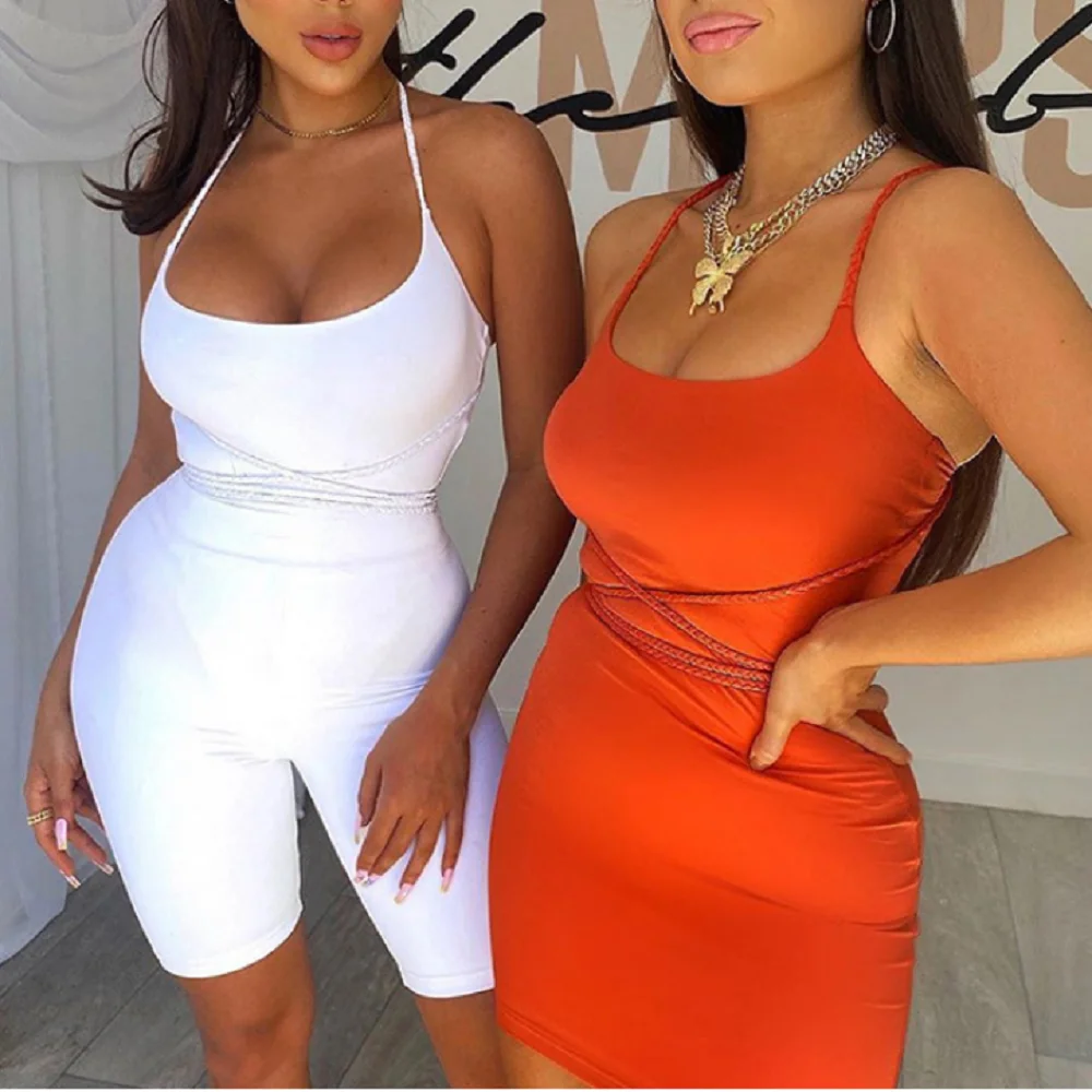 Женские сексуальные спортивные комбинезоны, летние модные повседневные Комбинезоны на шнуровке, без рукавов, с открытой спиной, обтягивающ... 
Женские сексуальные спортивные комбинезоны, летние модные повседневные Комбинезоны на шнуровке, без рукавов, с открытой спиной, обтягивающ...