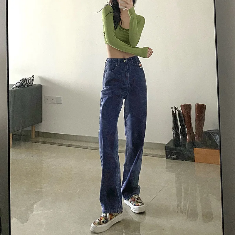 Zoulv 2020 Winter Women's New Straight Slim Pants High Waist Street Solid Color Fashion All-match Thin and Long Mopping Jeans
Zoulv 2020 Winter Women's New Straight Slim Pants High Waist Street Solid Color Fashion All-match Thin and Long Mopping Jeans