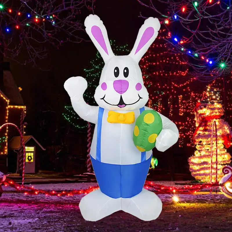 1.9m Inflatable Easter Bunny Doll Toy LED Night Light Figure Yard Outdoor Garden Party Ornament Decorations
1.9m Inflatable Easter Bunny Doll Toy LED Night Light Figure Yard Outdoor Garden Party Ornament Decorations