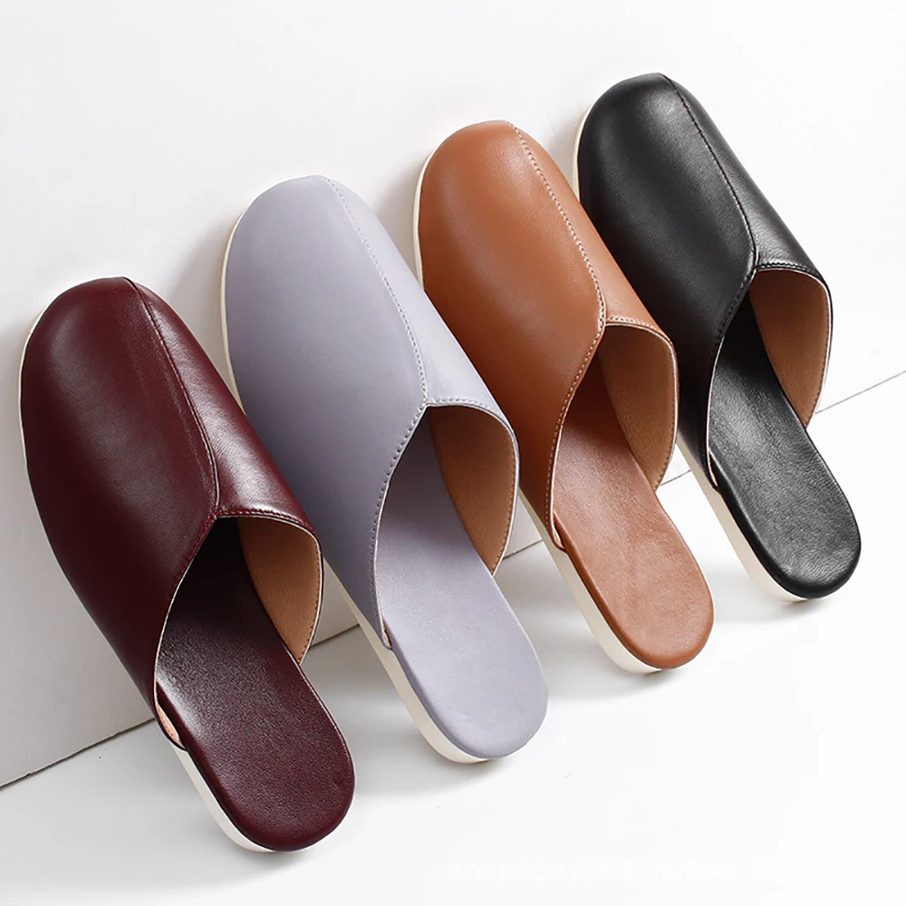 Sheepskin Leather Slipper for Women 2021 Luxury Design Home House Shoes Indoor Non-Slip Sandals Female Spring Summer Shoes 35-44
Sheepskin Leather Slipper for Women 2021 Luxury Design Home House Shoes Indoor Non-Slip Sandals Female Spring Summer Shoes 35-44