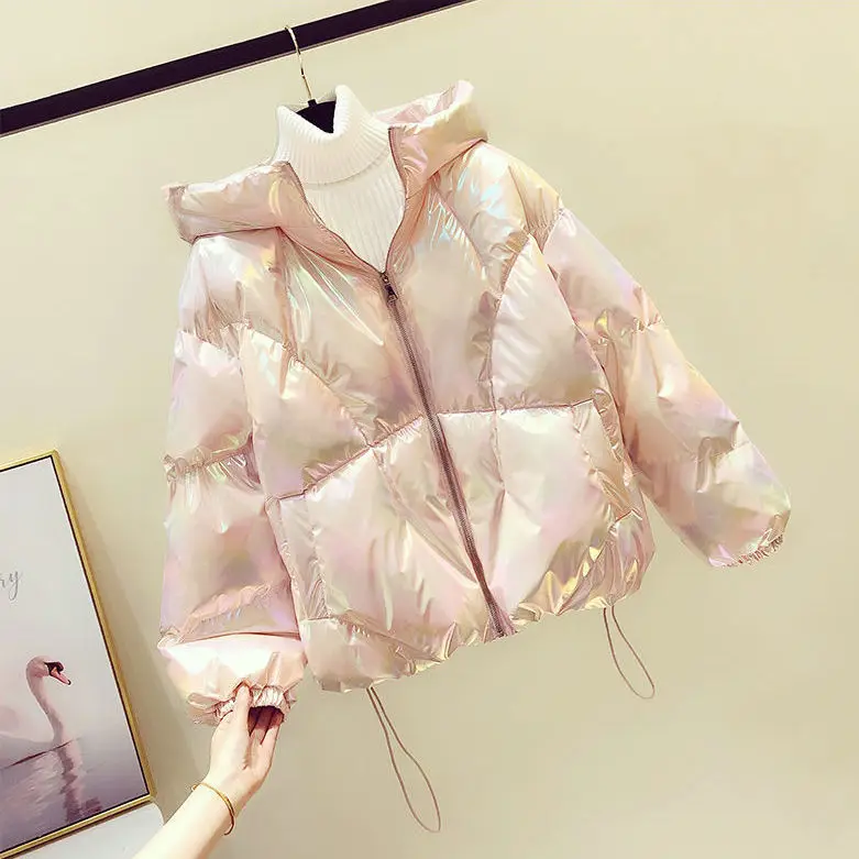 Women's coat New bright face down jacket women's loose little foreign style small cotton padded jacket bread jacket
Women's coat New bright face down jacket women's loose little foreign style small cotton padded jacket bread jacket