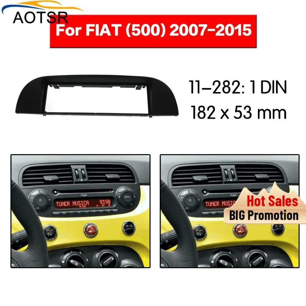 Автомобильный dvd плеер Fascia Для FIAT 2007 2015 годов выпуска 1din|Панели| |