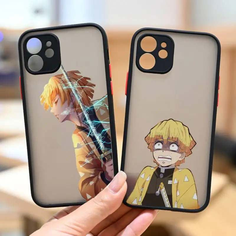 Japan Anime Kimetsu No Yaiba Phone Case For iPhone 12 11 Mini Pro XR XS Max 7 8 Plus X Matte transparent Back Cover
Japan Anime Kimetsu No Yaiba Phone Case For iPhone 12 11 Mini Pro XR XS Max 7 8 Plus X Matte transparent Back Cover