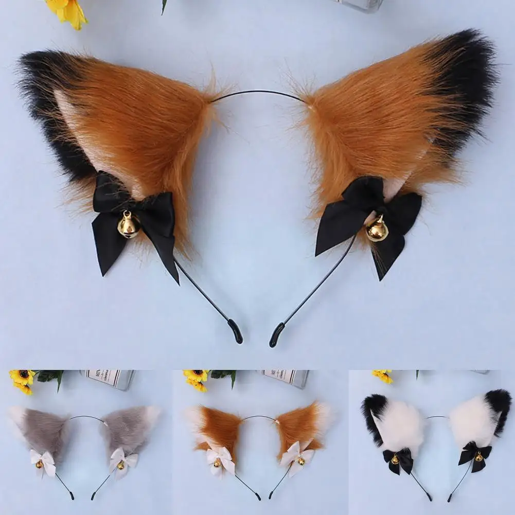 Headwear Cute Animal Ears Shape Faux Rabbit Fur Women Cosplay Hair Band for Theme Party
Headwear Cute Animal Ears Shape Faux Rabbit Fur Women Cosplay Hair Band for Theme Party
