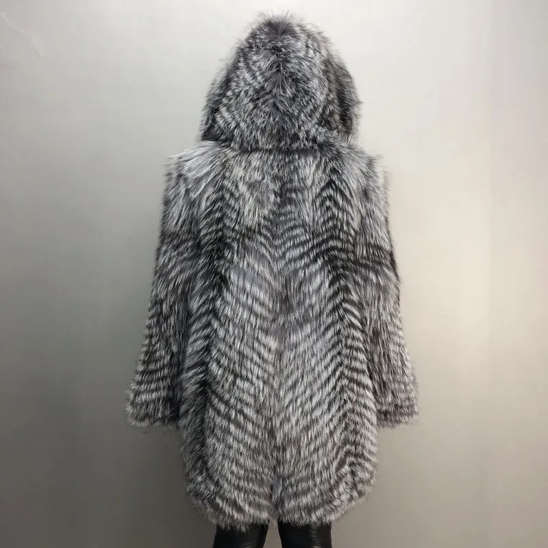 Women's coat 2020 real fox fur coat mid-length hooded women's winter coat natural fox fur coat winter fur coat
Women's coat 2020 real fox fur coat mid-length hooded women's winter coat natural fox fur coat winter fur coat