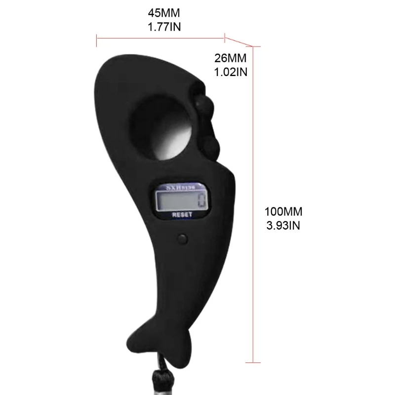 H58B Fish Portable Handheld Digital Beads Counter Finger Game Toy Auto Turn off Memory Function Decompression Relaxation Tool
H58B Fish Portable Handheld Digital Beads Counter Finger Game Toy Auto Turn off Memory Function Decompression Relaxation Tool