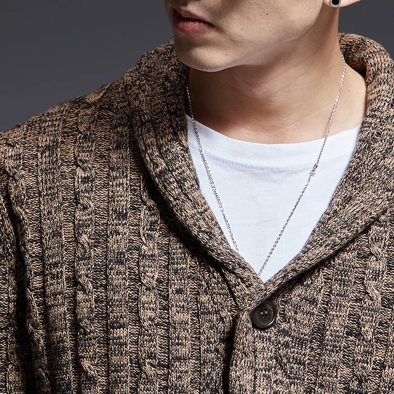 iSurvivor 2021 Spring and Autumn New Men's Button Cardigan Knit Korean Version Of Solid Color Lapel Thin Sweater Jacket Men
iSurvivor 2021 Spring and Autumn New Men's Button Cardigan Knit Korean Version Of Solid Color Lapel Thin Sweater Jacket Men
