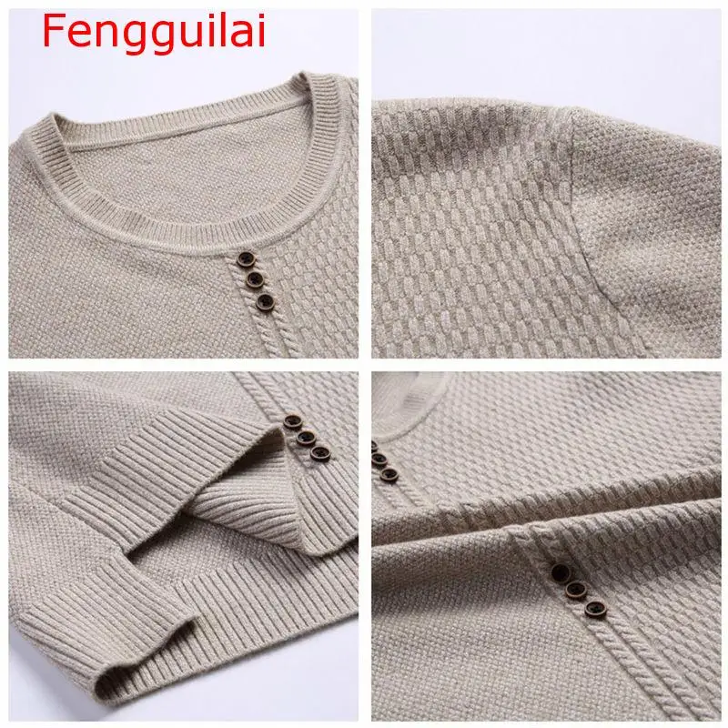 Fengguilai Sweater Men Casual O-Neck Pull Homme Soft Warm Cashmere Wool Pullover Men Clothes 2019 Autumn Winter Mens Sweaters
Fengguilai Sweater Men Casual O-Neck Pull Homme Soft Warm Cashmere Wool Pullover Men Clothes 2019 Autumn Winter Mens Sweaters