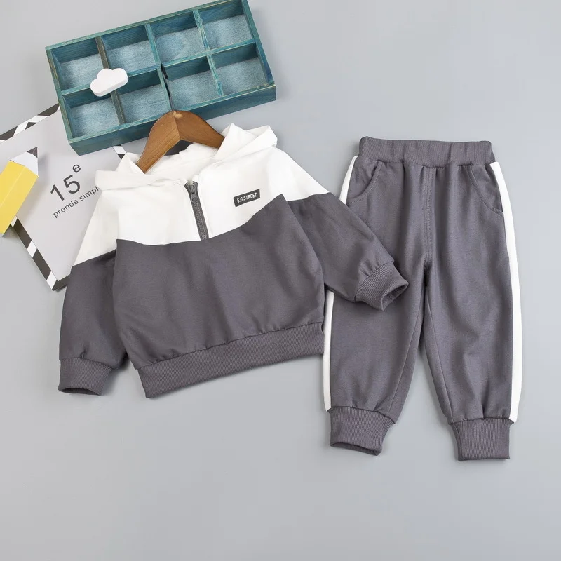 2021 NEW Spring Autumn Kids Cotton Hoodeis Sets 2pcs/Sets New Casual Tracksuits Girls Boys Fashion Hooded Jacket Pants
2021 NEW Spring Autumn Kids Cotton Hoodeis Sets 2pcs/Sets New Casual Tracksuits Girls Boys Fashion Hooded Jacket Pants