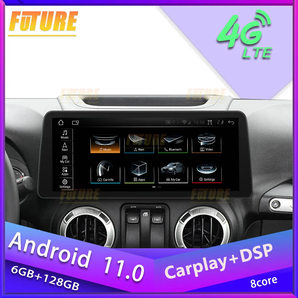 12.3 Inch Android 11.0 For JEEP Wrangler 2011-2017 Car Android Radio Stereo Multimedia Video Player GPS Navigation DVD Head Unit
12.3 Inch Android 11.0 For JEEP Wrangler 2011-2017 Car Android Radio Stereo Multimedia Video Player GPS Navigation DVD Head Unit