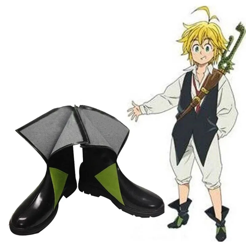 2021 Anime The Seven Deadly Sins Cosplay Shoes Meliodas Cosplay Costume Wig Men Halloween Cosplay Costume Black Boots
2021 Anime The Seven Deadly Sins Cosplay Shoes Meliodas Cosplay Costume Wig Men Halloween Cosplay Costume Black Boots