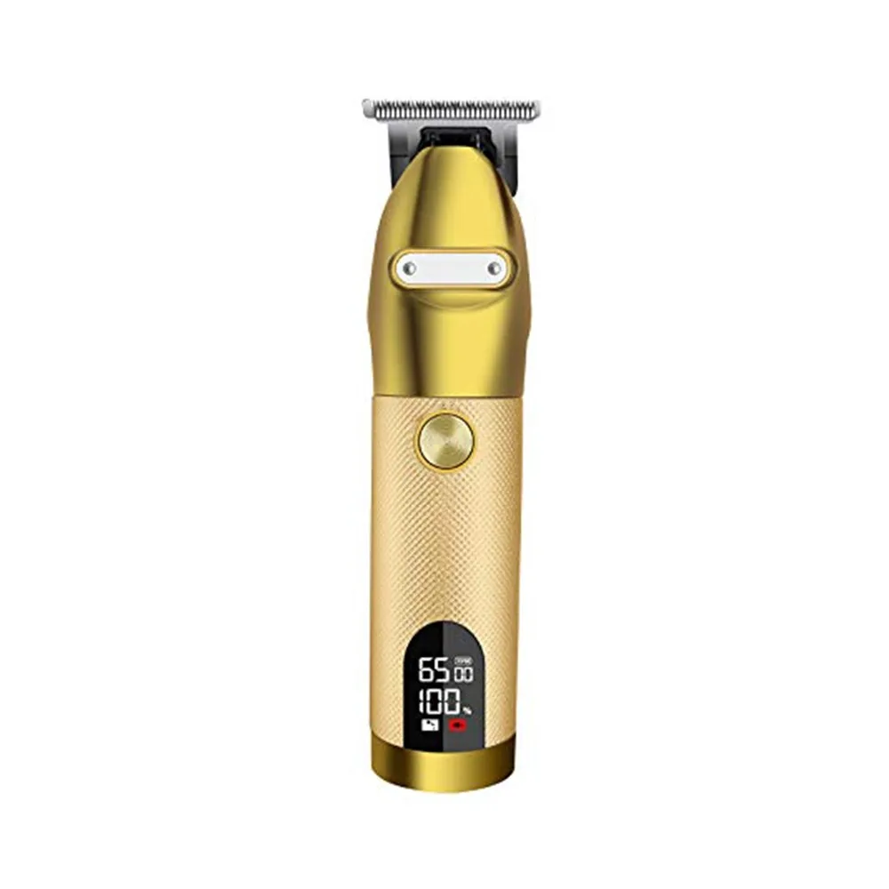 Charging haircut portable razor professional gold skeleton stainless steel all-metal shell for men's child baby styling teacher 
Charging haircut portable razor professional gold skeleton stainless steel all-metal shell for men's child baby styling teacher