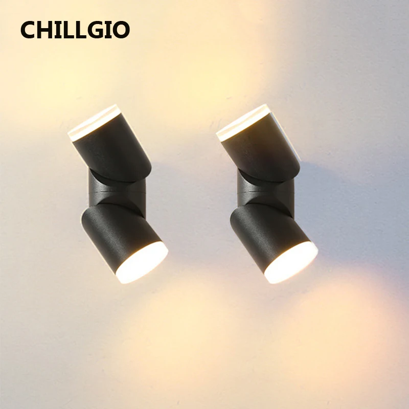 CHILLGIO Rotatable LED Wall Lamps Outdoor Waterproof Garden Home Decoration Exterior Adjustable Indoor Acrylic Aluminum Lighting
CHILLGIO Rotatable LED Wall Lamps Outdoor Waterproof Garden Home Decoration Exterior Adjustable Indoor Acrylic Aluminum Lighting