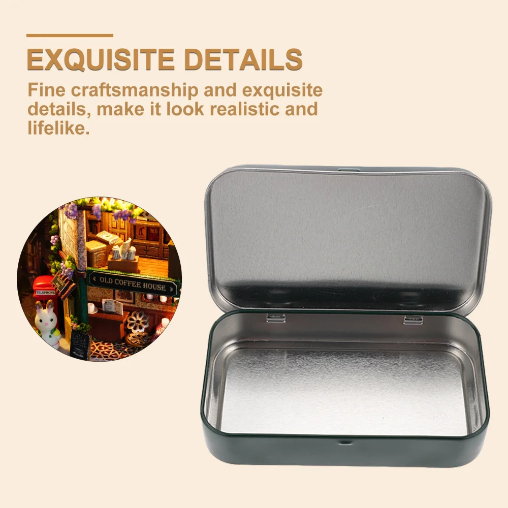 1 Set of Box Theater DIY Miniature House Home Decoration Child
1 Set of Box Theater DIY Miniature House Home Decoration Child