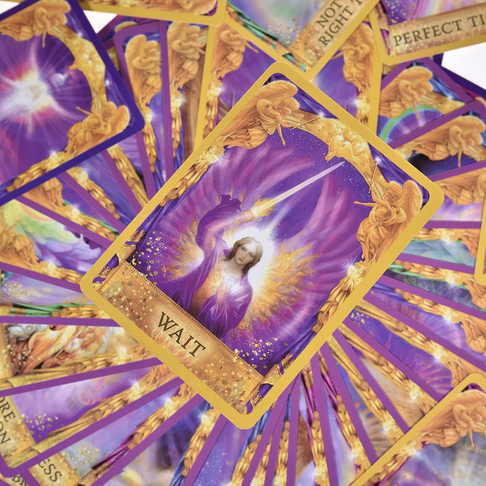 Angel Answers Oracle Cards Game 44 Cards Full English Family Holiday Party Board Game Divination Fate Tarot
Angel Answers Oracle Cards Game 44 Cards Full English Family Holiday Party Board Game Divination Fate Tarot