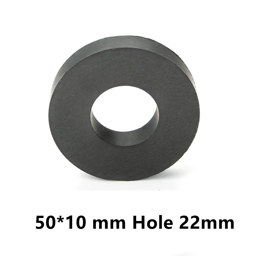 5PCS/LOT Ring Ferrite Magnet 50*10 mm Hole 22mm Black Round Speaker Y30 Magnet 50X10mm with hole 22MM 50mm x 10mm
5PCS/LOT Ring Ferrite Magnet 50*10 mm Hole 22mm Black Round Speaker Y30 Magnet 50X10mm with hole 22MM 50mm x 10mm