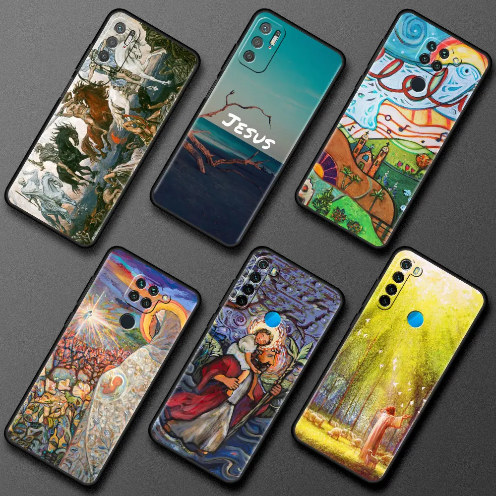 Case For Xiaomi Redmi Note 10 9 8 Pro 9S 10S 7 8T 9A 9C 9T 8A 7A 6A K40 Soft Silicone Phone Cover Fundas Christianity God Jesus
Case For Xiaomi Redmi Note 10 9 8 Pro 9S 10S 7 8T 9A 9C 9T 8A 7A 6A K40 Soft Silicone Phone Cover Fundas Christianity God Jesus