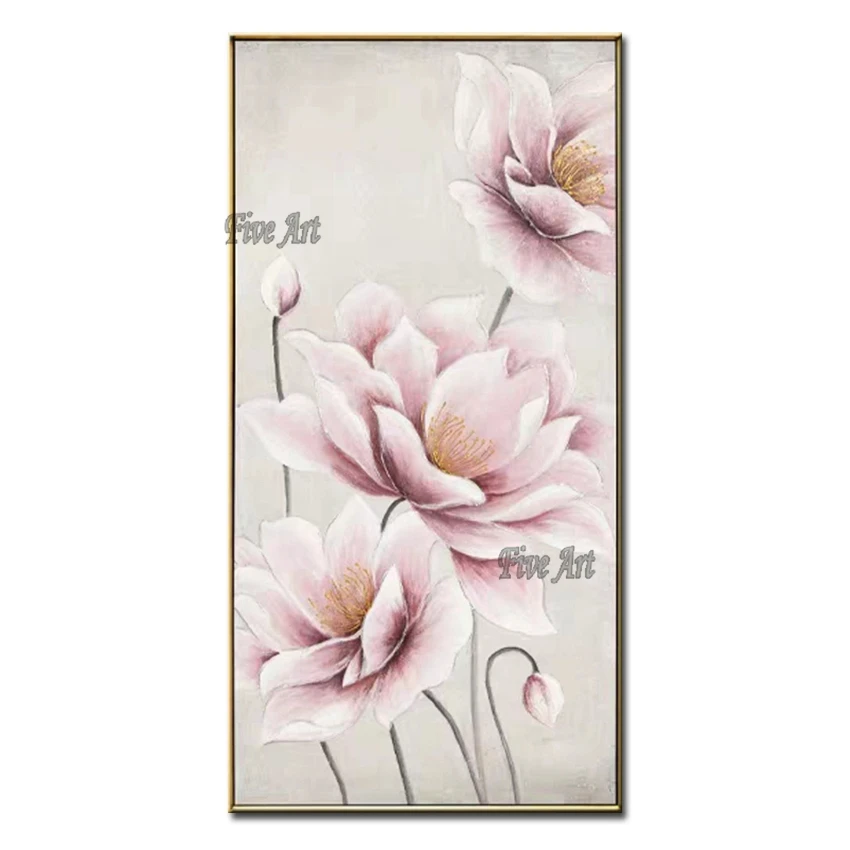 Home Decoration Wall Panel Pieces Abstract Art Flower Oil Painting Picture Handmade Unframed Canvas Artwork For Hotel Decor
Home Decoration Wall Panel Pieces Abstract Art Flower Oil Painting Picture Handmade Unframed Canvas Artwork For Hotel Decor
