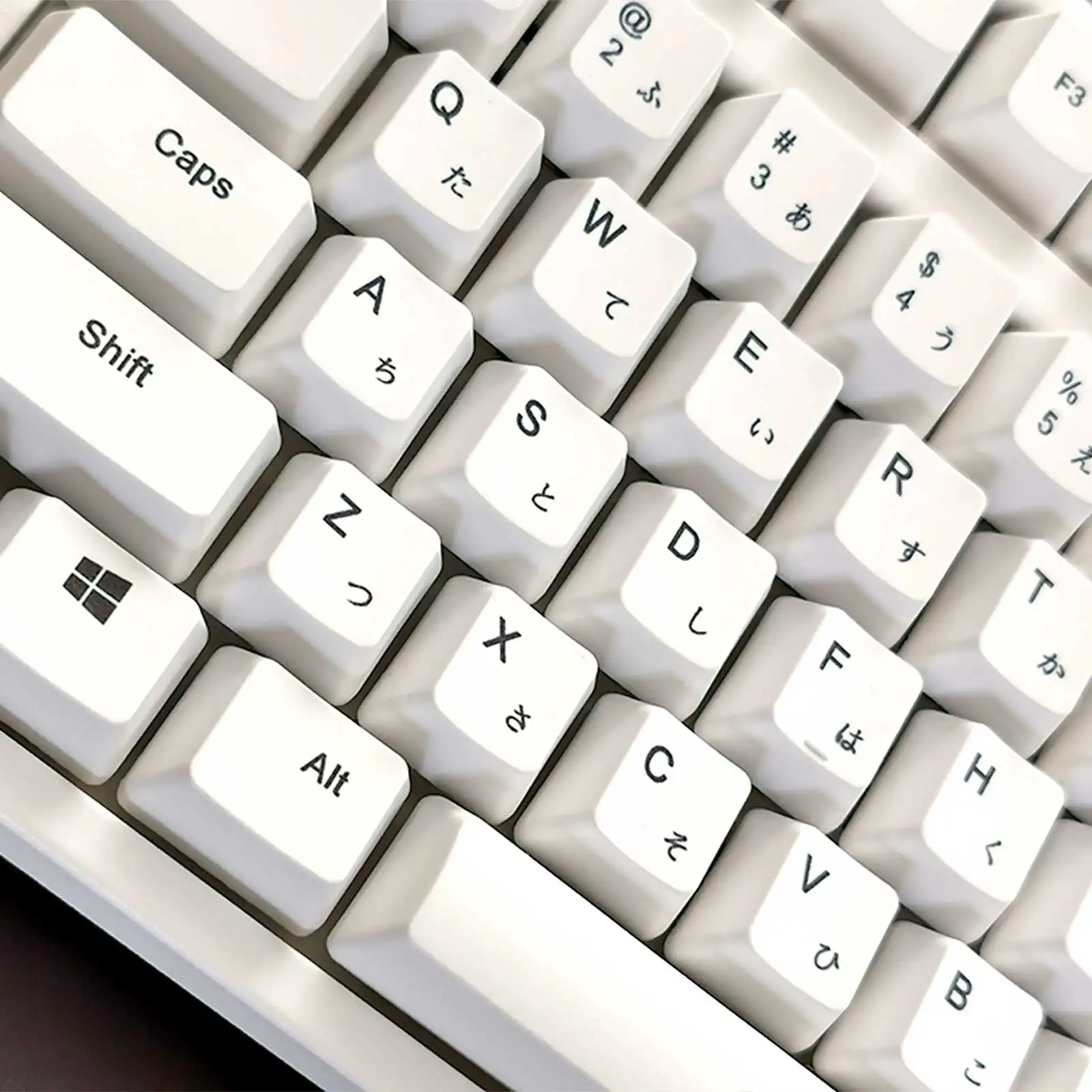 108 Keys Japanese Russian White Pbt Keycaps Set for Mechanical Keyboard Oem Profile Only Keycaps 104 100 98 96 87 60
108 Keys Japanese Russian White Pbt Keycaps Set for Mechanical Keyboard Oem Profile Only Keycaps 104 100 98 96 87 60