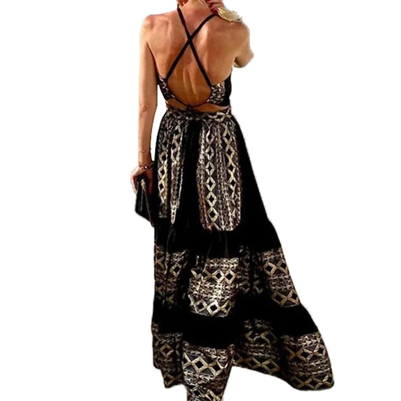 New Arrival Hot Selling Summer Fashion High Quality Long Dress for Women Print Design Stylish Retro Skrit Falda Femenina A369
New Arrival Hot Selling Summer Fashion High Quality Long Dress for Women Print Design Stylish Retro Skrit Falda Femenina A369