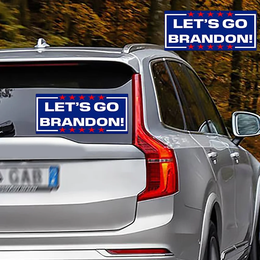 3Pcs Let's GO Brandon Car Stickers Rear Windshield Poster Decal Waterproof Window Stickers Funny Decals For Window Bumper
3Pcs Let's GO Brandon Car Stickers Rear Windshield Poster Decal Waterproof Window Stickers Funny Decals For Window Bumper