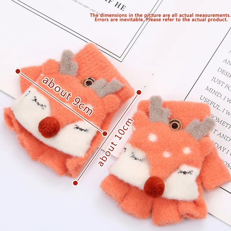 Baby Gloves Baby Winter Gloves Mittens Toddler Baby Warm Knit Convertible Flip Cute Cartoon Deer Fleece Mittens Gloves
Baby Gloves Baby Winter Gloves Mittens Toddler Baby Warm Knit Convertible Flip Cute Cartoon Deer Fleece Mittens Gloves