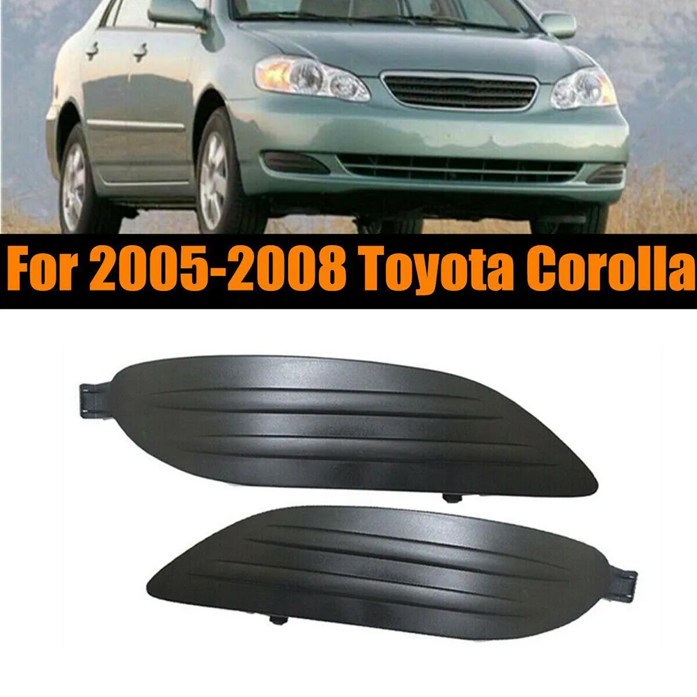 Pair Bumper Fog Light Lamps Cover Insert For 05-08 Toyota Corolla Left + Right Driver And Passenger Side
Pair Bumper Fog Light Lamps Cover Insert For 05-08 Toyota Corolla Left + Right Driver And Passenger Side