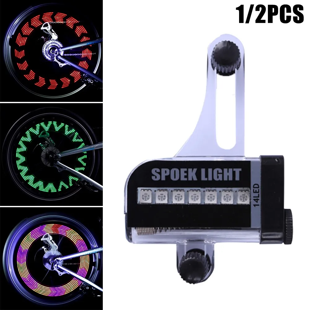 Bike Spoke Lights 30 Changes 14LED Colorful Motorcycle Cycling Bicycle Bike Wheel Signal Tire For Size Above 16" Water Resistant
Bike Spoke Lights 30 Changes 14LED Colorful Motorcycle Cycling Bicycle Bike Wheel Signal Tire For Size Above 16" Water Resistant