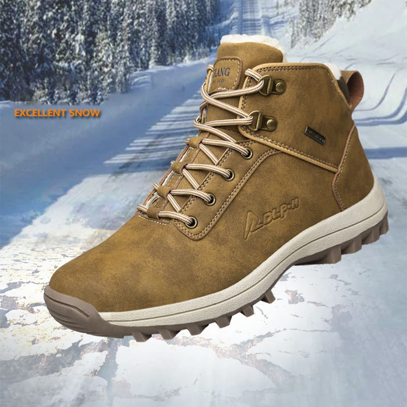 Men Martin Boots Winter Hiking Warm Shoes Trend All-match Cotton Shoes Мужская повседневная обувь Сапоги
Men Martin Boots Winter Hiking Warm Shoes Trend All-match Cotton Shoes Мужская повседневная обувь Сапоги