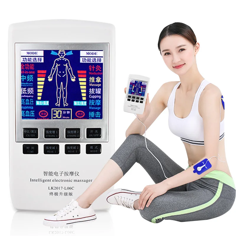Electric Muscle Stimulator Tens EMS Multi-Function Massager Cupping Acupuncture Dual Frequency Physiotherapy Massage Machine
Electric Muscle Stimulator Tens EMS Multi-Function Massager Cupping Acupuncture Dual Frequency Physiotherapy Massage Machine