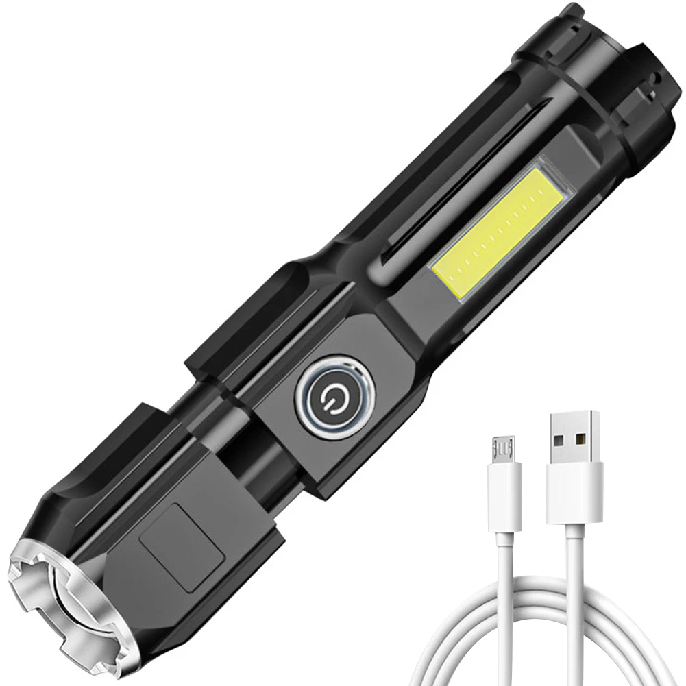 XPG COB светодиодный USB перезаряжаемый портативный мощный фонарик на магните Водонепроницаемый 1200 мАч встроенный аккумулятор фонарик для ноч...
XPG COB светодиодный USB перезаряжаемый портативный мощный фонарик на магните Водонепроницаемый 1200 мАч встроенный аккумулятор фонарик для ноч...