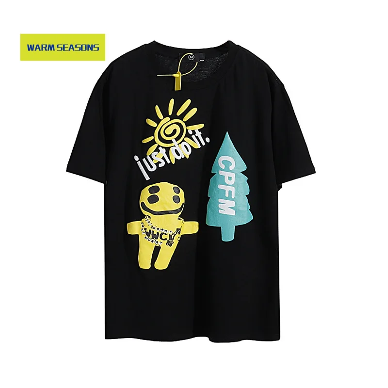 New European and American Fashion Brand Short-Sleeved Shirt High Quality Trendy Casual Loose round Neck Bottoming Shirt Trendy
New European and American Fashion Brand Short-Sleeved Shirt High Quality Trendy Casual Loose round Neck Bottoming Shirt Trendy