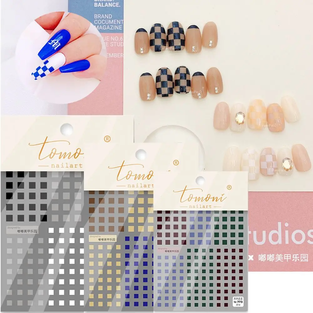 White Black Solid Square 5D Carved Nail Decal DIY self-adhesive Japanese Design Colorful Square Rhinestone Decoration
White Black Solid Square 5D Carved Nail Decal DIY self-adhesive Japanese Design Colorful Square Rhinestone Decoration