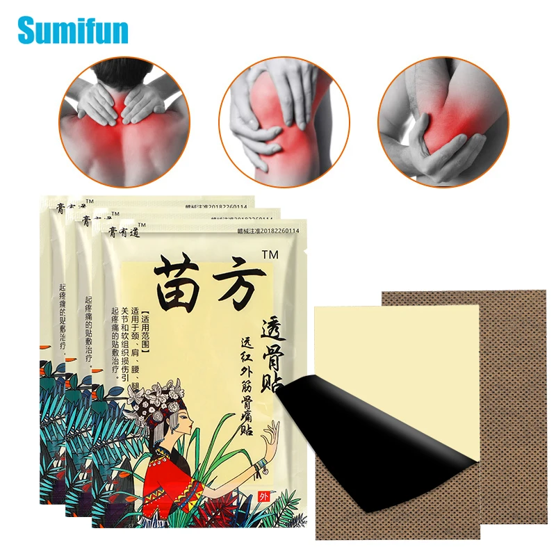 8Pcs Herbal Arthritis Analgesic Patches Rheumatism Treatment Stickers Muscle Sprains Body Health Chinese Medicine Plaster C2622
8Pcs Herbal Arthritis Analgesic Patches Rheumatism Treatment Stickers Muscle Sprains Body Health Chinese Medicine Plaster C2622