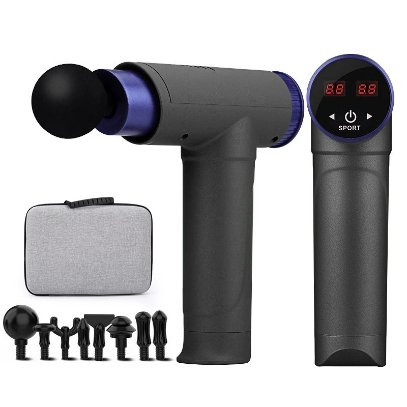 8 Head High Frequency Impact Massage Gun Full Body Back Fitness Deep Muscle Relaxation Electric Vibration Massager Carrying Bag
8 Head High Frequency Impact Massage Gun Full Body Back Fitness Deep Muscle Relaxation Electric Vibration Massager Carrying Bag