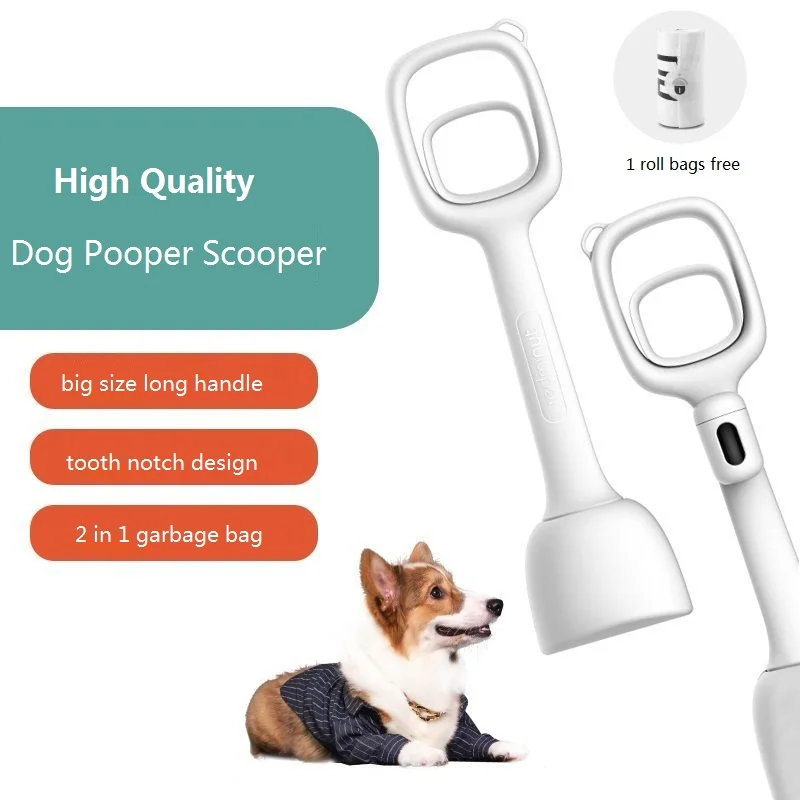 Large Long Handle Pet Dog Pooper Scoopers for Big Dog and People with Odor Sensitivity Use Dog Accessory Supplier
Large Long Handle Pet Dog Pooper Scoopers for Big Dog and People with Odor Sensitivity Use Dog Accessory Supplier