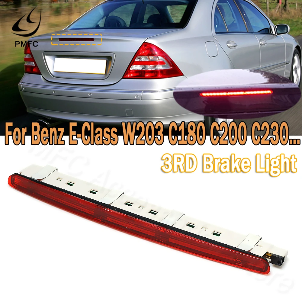 

PMFC LED Tail Brake Stop Warining Lamp Car Rear Bumper Light Bulb High Quality Auto For Benz E-Class W203 2038200156 A2038201456