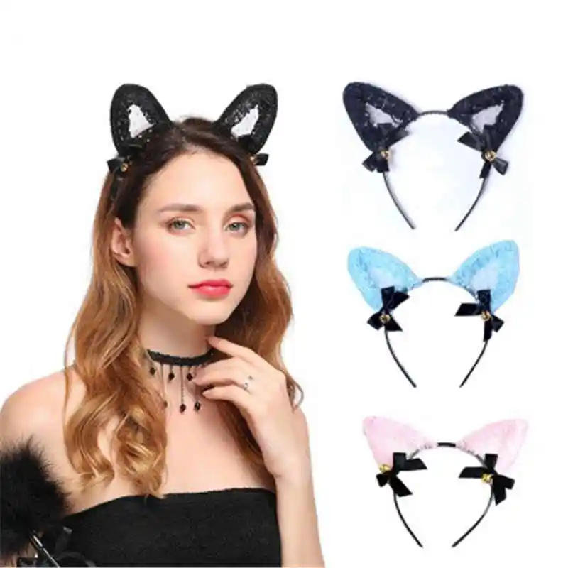 Lace Cat Ear Headband Sexy Sexy Lingerie Cat Girl Uniform Temptation Accessories Headdress For Wash Makeup Party Rabbit Ear
Lace Cat Ear Headband Sexy Sexy Lingerie Cat Girl Uniform Temptation Accessories Headdress For Wash Makeup Party Rabbit Ear