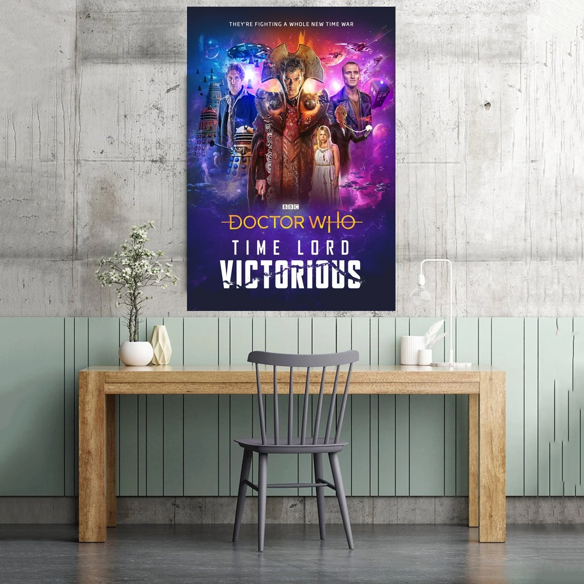 Doctor Who Time Lord Victorious Sci-Fi British TV Series Canvas Poster Print Home Decoration Wall Painting (No Frame)
Doctor Who Time Lord Victorious Sci-Fi British TV Series Canvas Poster Print Home Decoration Wall Painting (No Frame)