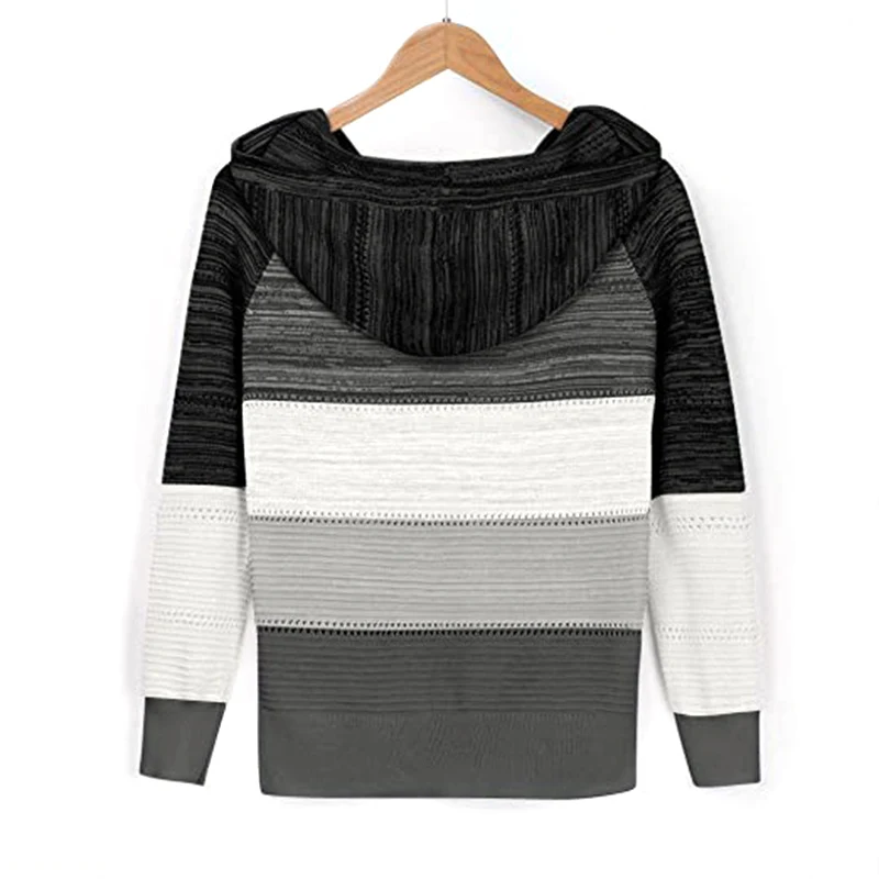 Sweater for Women Pullover Hoodie Ladies Casual Fashion Plus Size Long Sleeve Stripe Sweatshirts Top d88
Sweater for Women Pullover Hoodie Ladies Casual Fashion Plus Size Long Sleeve Stripe Sweatshirts Top d88