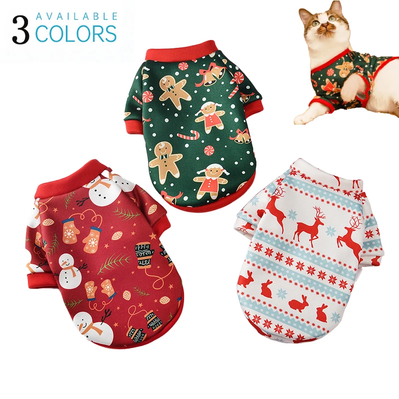 Christmas Small Dog Cat Clothes Cartoon Sweater Teddy Clothes Autumn Winter Clothes Soft Breathable Pet Supplies Ropa Perro
Christmas Small Dog Cat Clothes Cartoon Sweater Teddy Clothes Autumn Winter Clothes Soft Breathable Pet Supplies Ropa Perro