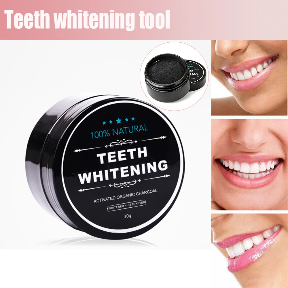 30G Charcoal Teeth Whitening Powder Toothpaste Strong Whitening Tooth Powder Oral Hygiene Cleaning Oral Care Charcoal Powder
30G Charcoal Teeth Whitening Powder Toothpaste Strong Whitening Tooth Powder Oral Hygiene Cleaning Oral Care Charcoal Powder