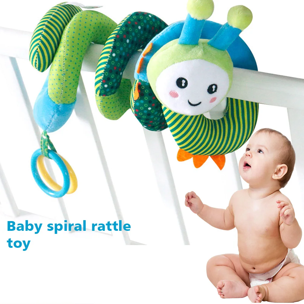 Baby Spiral Rattle Toy Hanging Soft Plush Car Seat Bedroom Elastic Cute Bee Clear Sound Crib Bed Bells Non Toxic Easy Clean Gift
Baby Spiral Rattle Toy Hanging Soft Plush Car Seat Bedroom Elastic Cute Bee Clear Sound Crib Bed Bells Non Toxic Easy Clean Gift